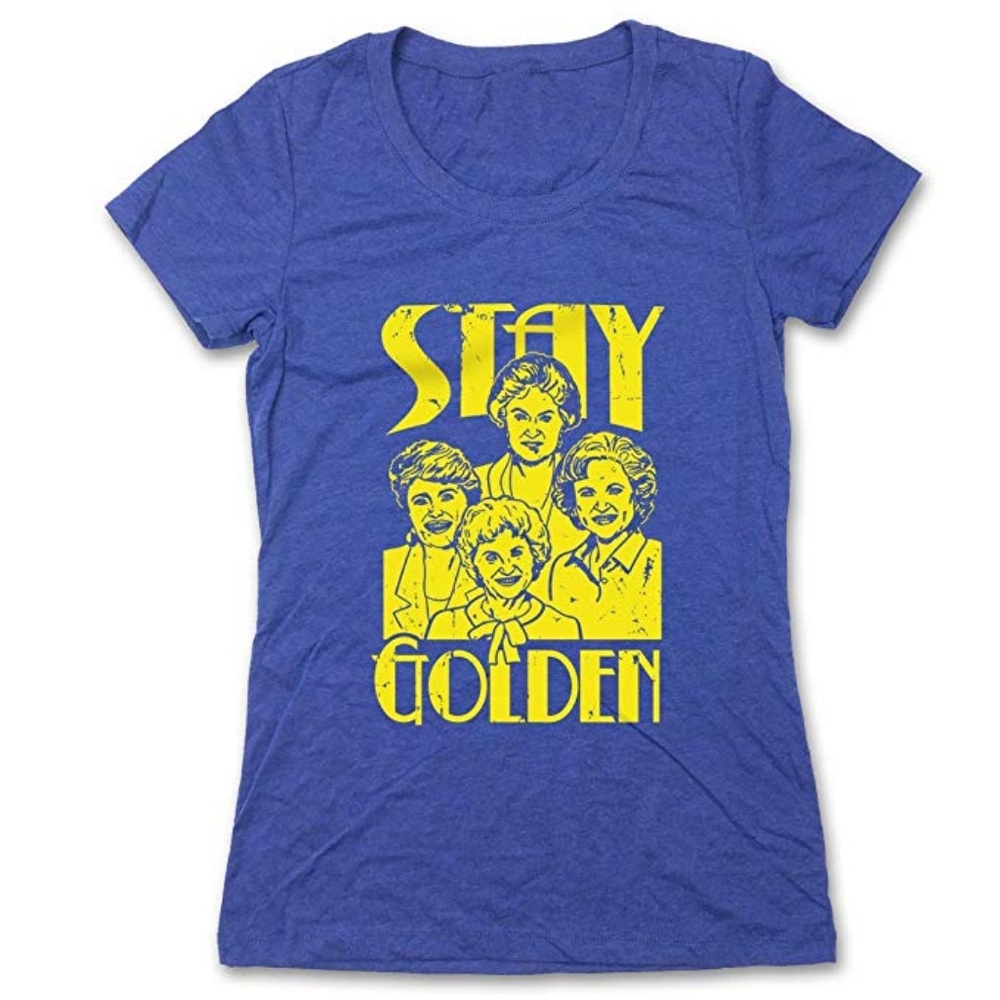 Stay Golden Women's Scoop Neck T-Shirt